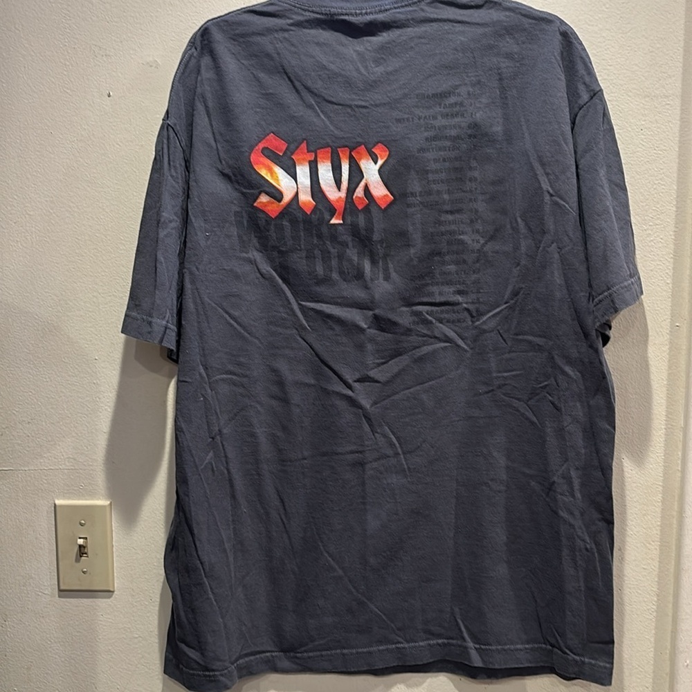 Styx Graphic Gray T-Shirt - Picture 3 of 3